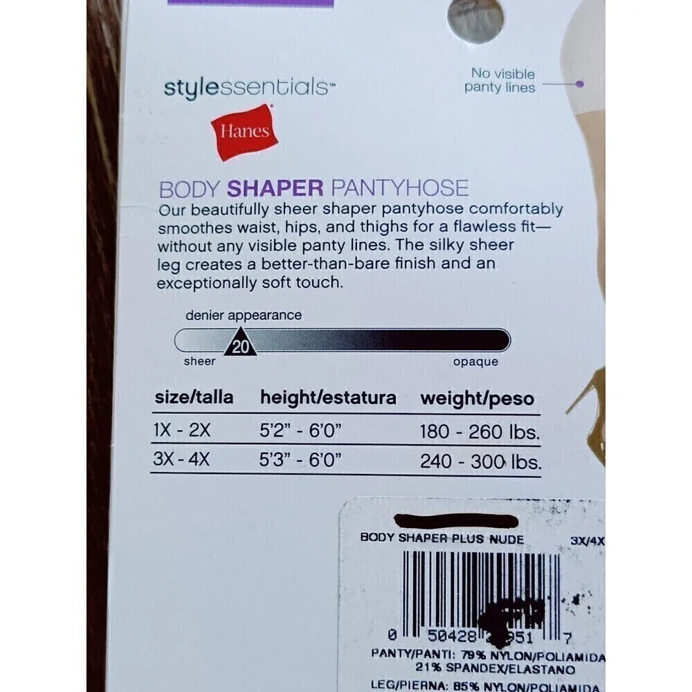 Hanes body shaper